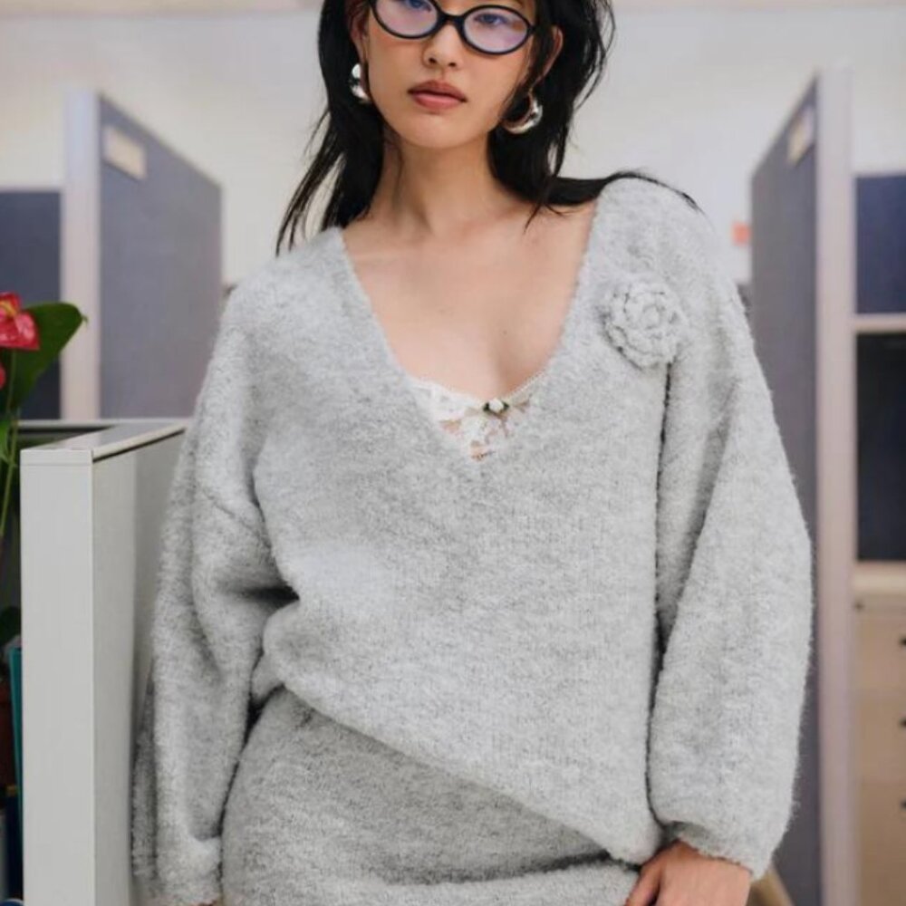 For Love & Lemons Eisley Sweater NWT
